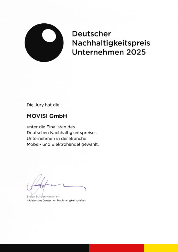 Movisi nominated for the German Sustainability Award