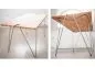 Preview: tischfuesse edelstahl gebürstet für modernen designertisch zum selber gestalten