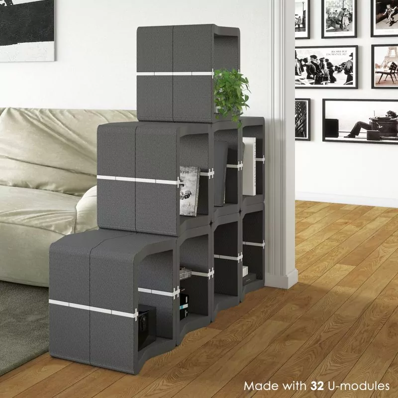 U-CUBE screen dividers for rooms