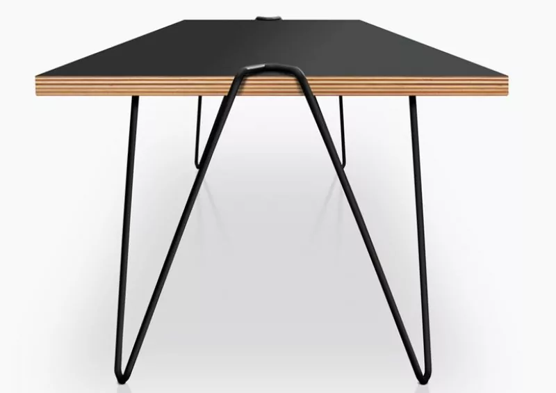 big black dining table and office or home office desk diyt