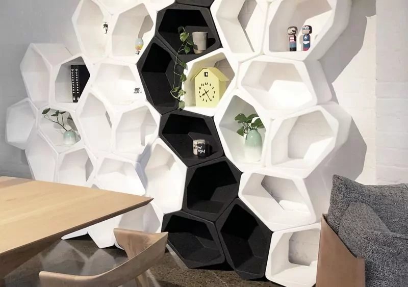 MOVISI BUILD Modulares Wandregal - Stabiles Regalsystem aus EPP