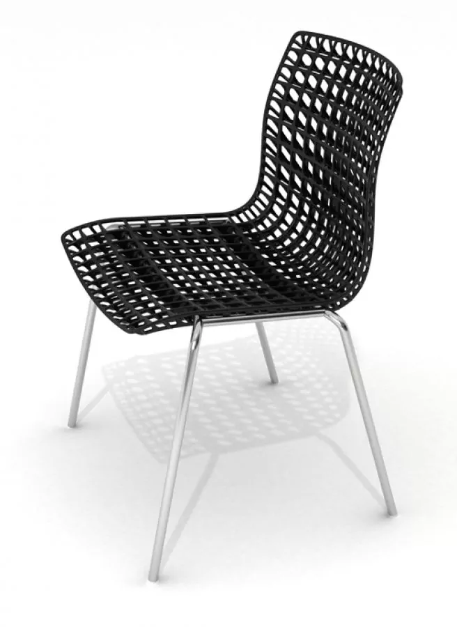 MOIRE - stapelbarer Stuhl