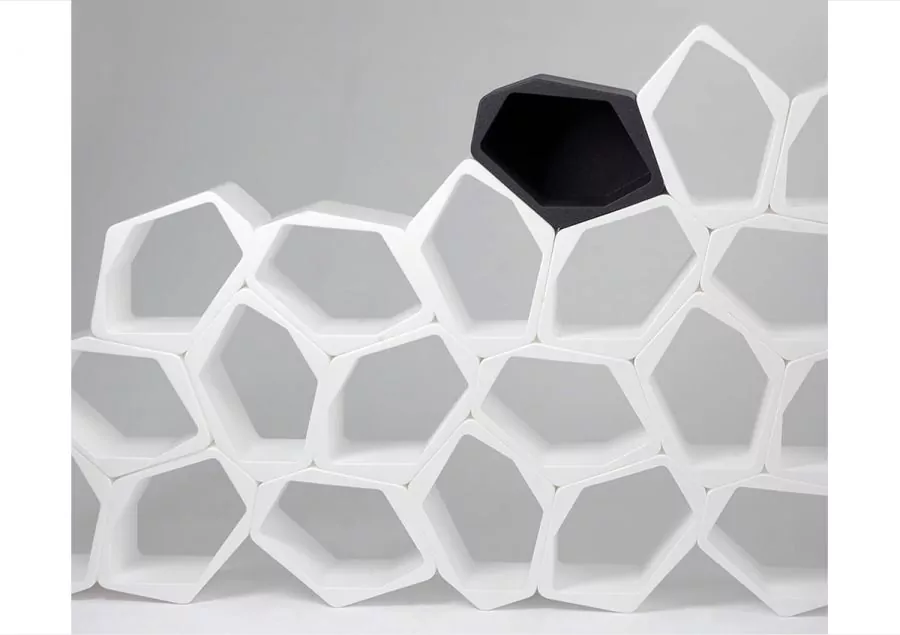 Build Modular And Flexible Shelving, How To Make Hexagon Honeycomb Shelving Units