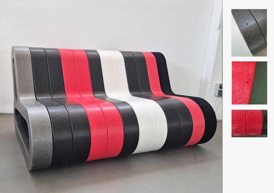 Q-Couch Modular Sofa – Showroom Set, 12 Modules – €480, 70% Off, Shipping on Request