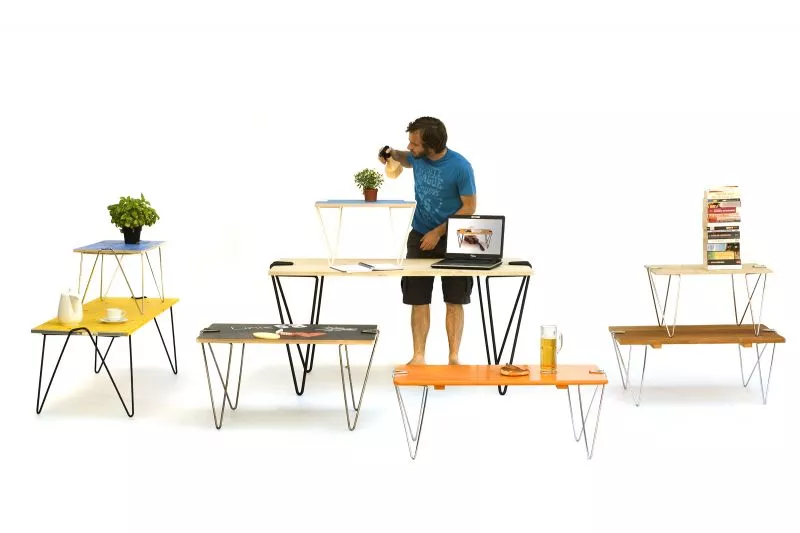 modular table legs for small and big diy table desks